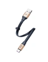 Hurtownia GSM - Baseus Simple płaski kabel przewód USB / USB Typ C SuperCharge 5A 40W Quick Charge 3.0 QC 3.0 23cm złoty (CATMBJ-BV3) - BSU2287GLD - {ean13} - Hurt