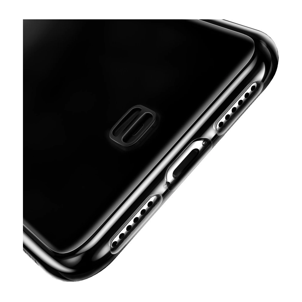 Hurtownia GSM - Baseus Transparent Key usztywnione etui z żelową ramką Apple iPhone XS Max czarny (WIAPIPH65-QA01) - BSU2330BLK - {ean13} - Hurt