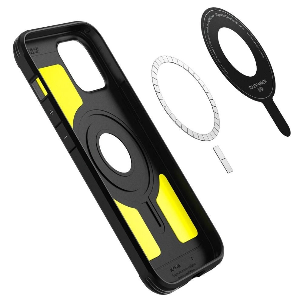 Hurtownia GSM - Etui Spigen Tough Armor Mag MagSafe Apple iPhone 12/12 Pro Black - SPN1584BLK - {ean13} - Hurt