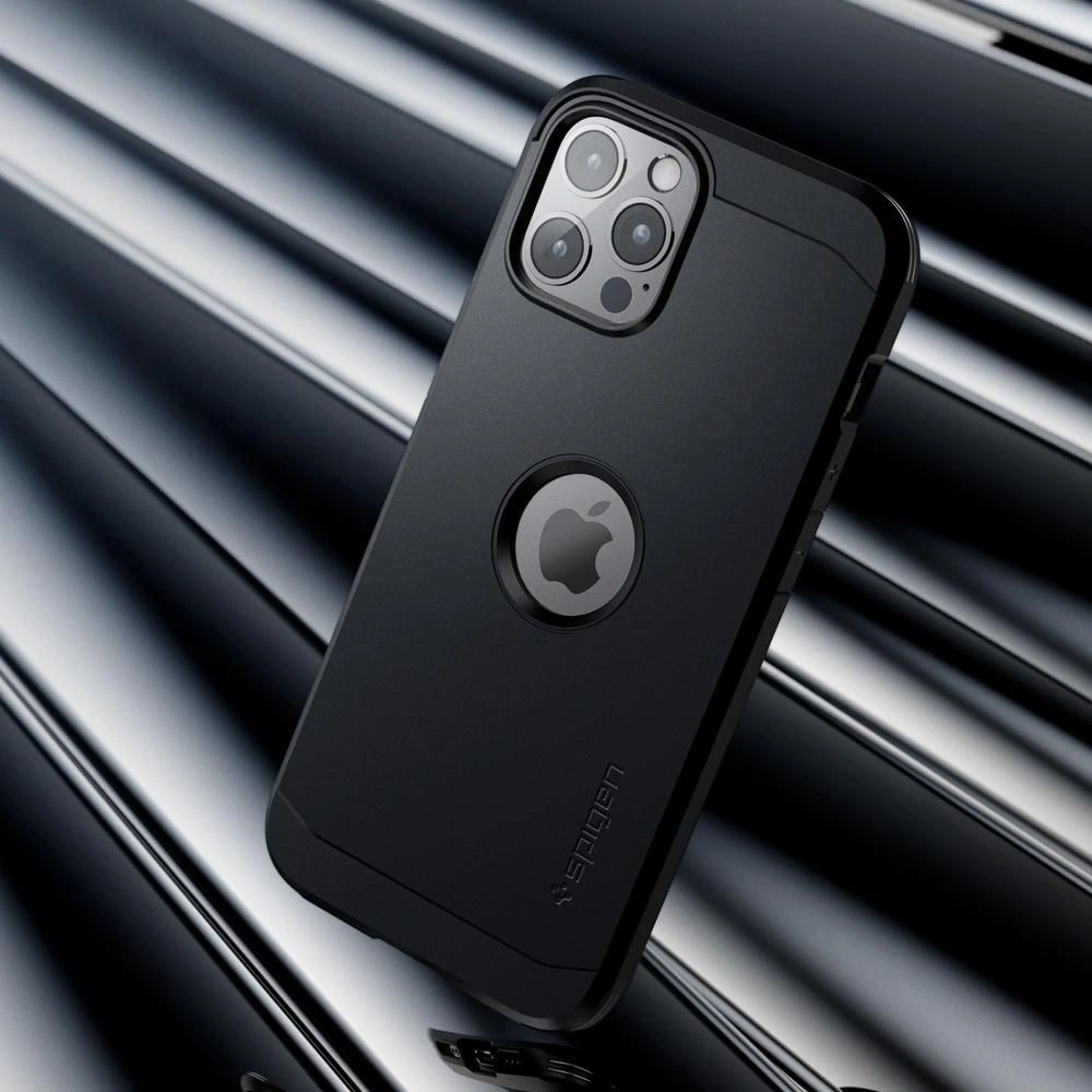 Hurtownia GSM - Etui Spigen Tough Armor Mag MagSafe Apple iPhone 12/12 Pro černé - SPN1584BLK - {ean13} - Hurt