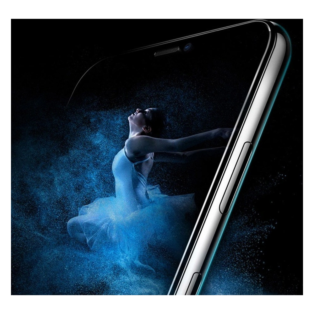 Hurtownia GSM - Baseus szkło hartowane na cały ekran Full Screen z ramką 0.23mm 9H Apple iPhone 11/XR + pozycjoner czarny (SGAPIPH61-APE01) - BSU2348BLK - {ean13} - Hurt