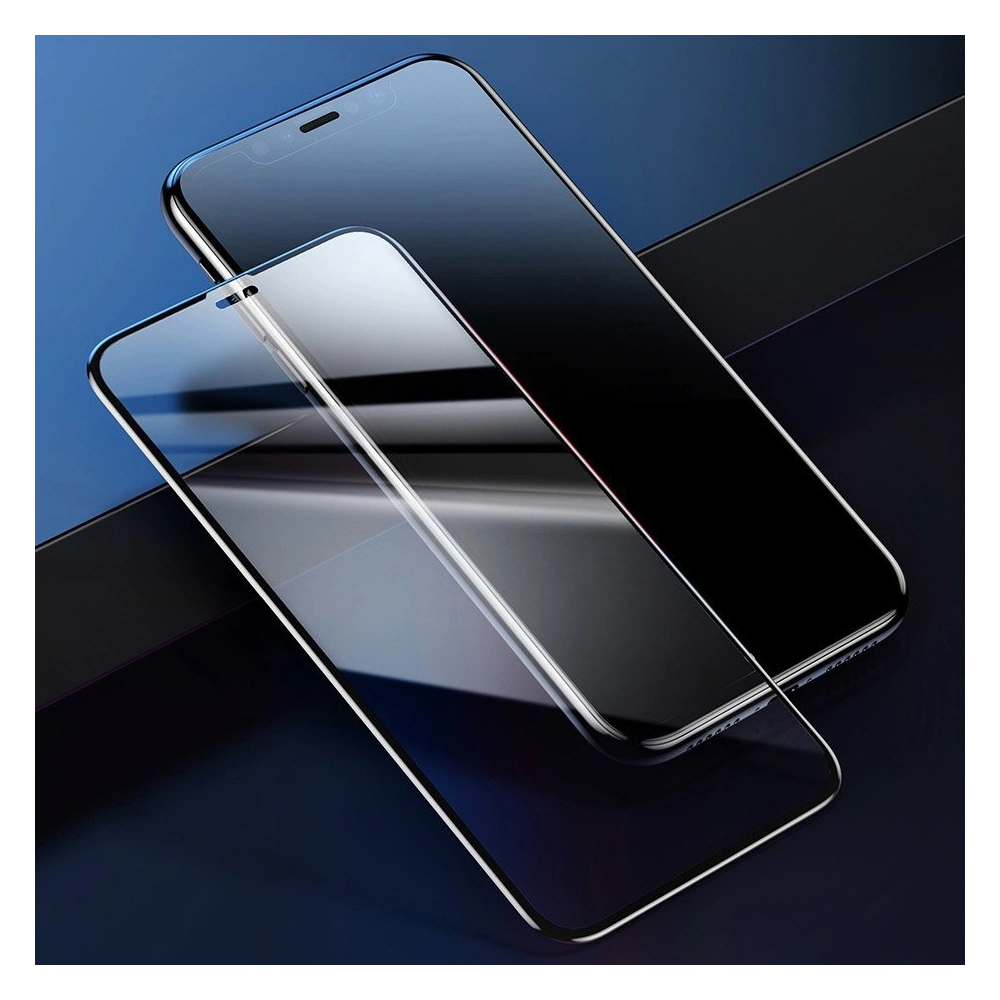 Hurtownia GSM - Baseus szkło hartowane na cały ekran Full Screen z ramką 0.23mm 9H Apple iPhone 11/XR + pozycjoner czarny (SGAPIPH61-APE01) - BSU2348BLK - {ean13} - Hurt
