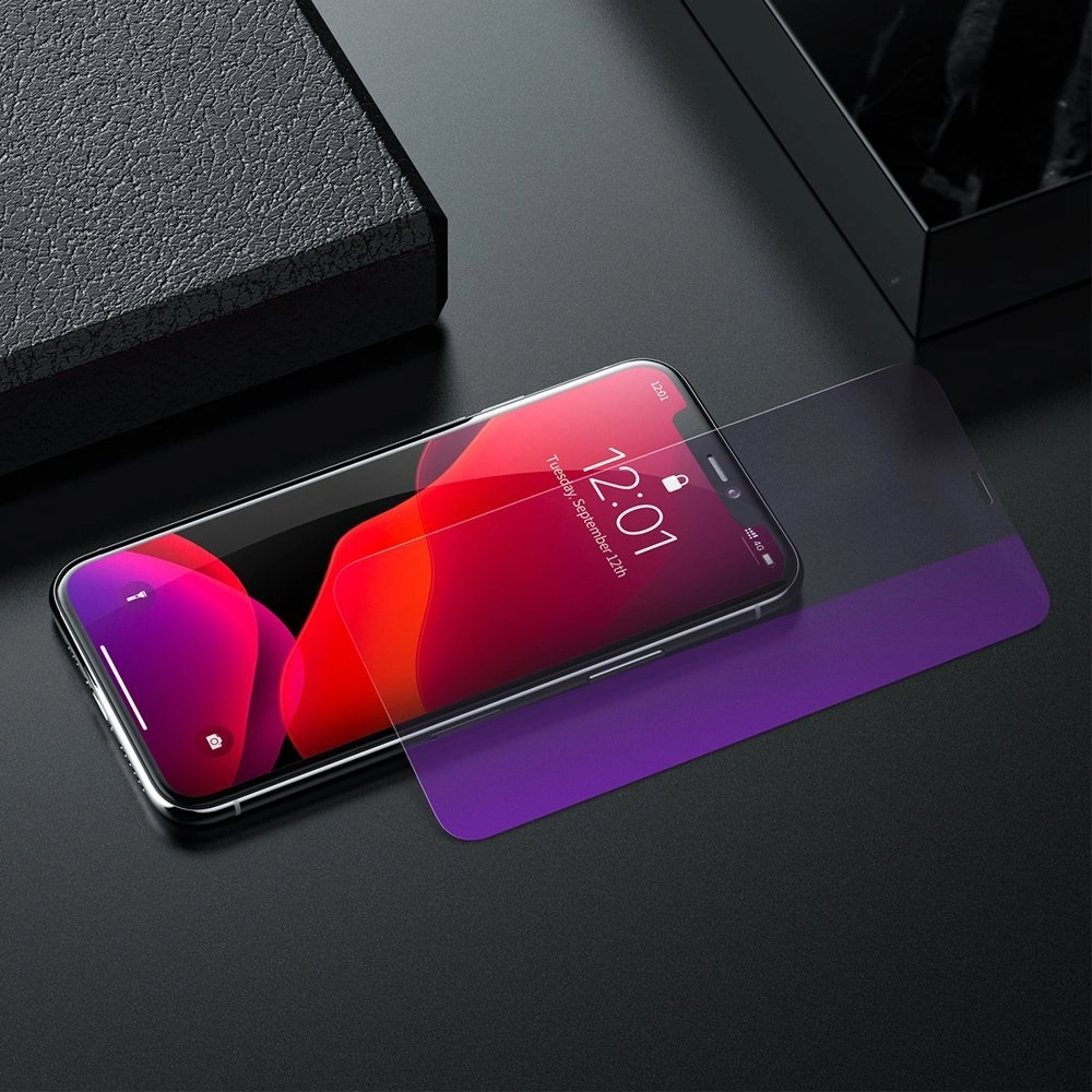 Hurtownia GSM - Baseus szkło hartowane 0.3mm 9H Anti-bluelight Apple iPhone 11 Pro Max/XS Max + pozycjoner (SGAPIPH65-LF02) - BSU2354 - {ean13} - Hurt