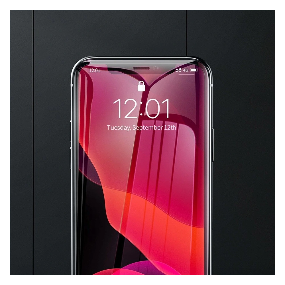 Hurtownia GSM - Baseus szkło hartowane 0.3mm 9H Anti-bluelight Apple iPhone 11 Pro Max/XS Max + pozycjoner (SGAPIPH65-LF02) - BSU2354 - {ean13} - Hurt