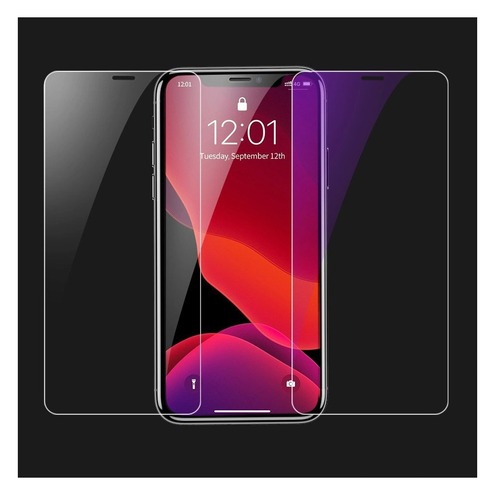 Hurtownia GSM - Baseus szkło hartowane 0.3mm 9H Anti-bluelight Apple iPhone 11 Pro Max/XS Max + pozycjoner (SGAPIPH65-LF02) - BSU2354 - {ean13} - Hurt
