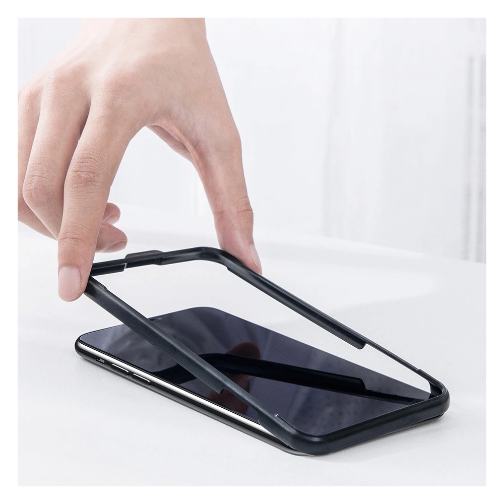 Hurtownia GSM - Baseus szkło hartowane 0.3mm 9H Anti-bluelight Apple iPhone 11 Pro Max/XS Max + pozycjoner (SGAPIPH65-LF02) - BSU2354 - {ean13} - Hurt
