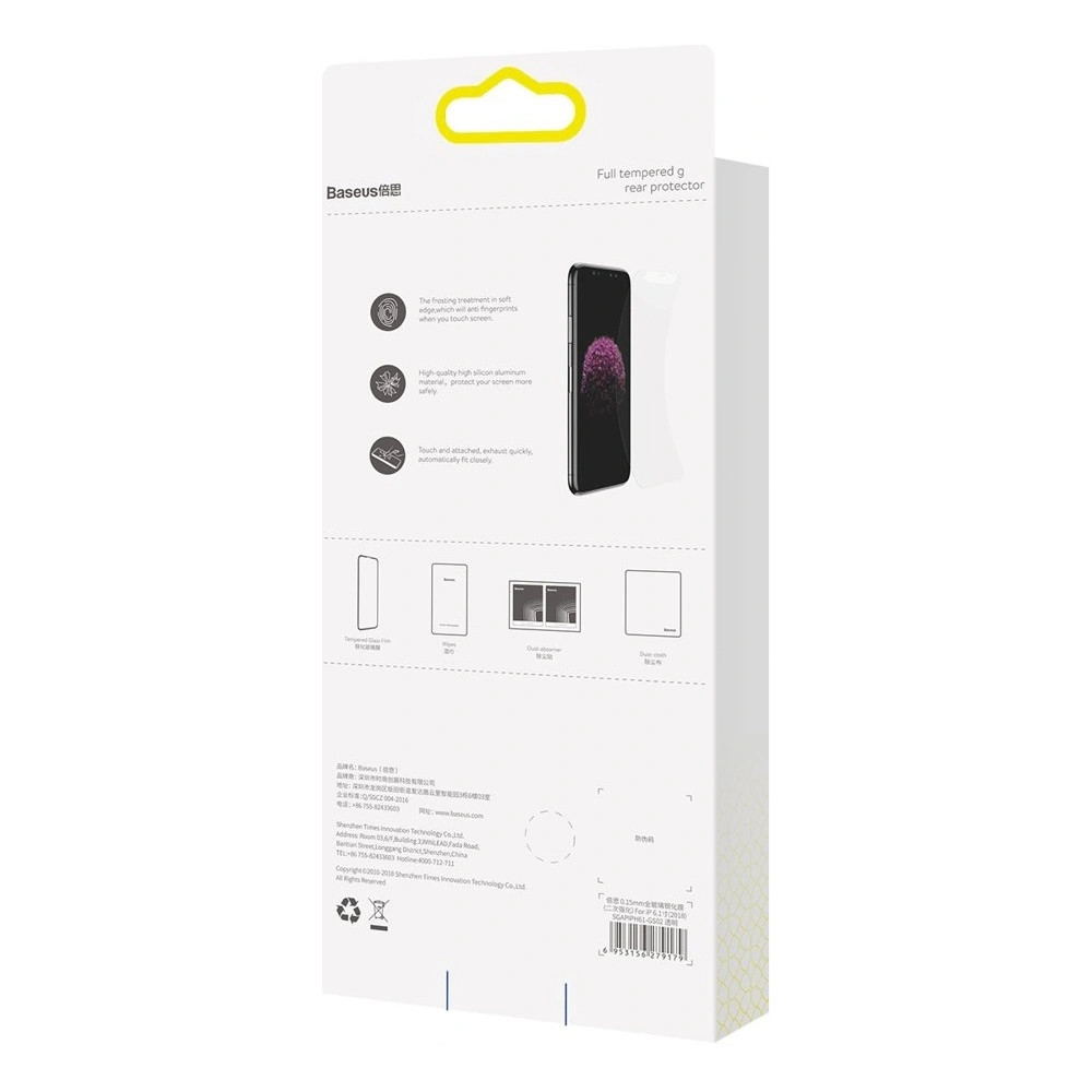 Hurtownia GSM - Baseus szkło hartowane 0.3mm 9H Anti-bluelight Apple iPhone 11 Pro Max/XS Max + pozycjoner (SGAPIPH65-LF02) - BSU2354 - {ean13} - Hurt