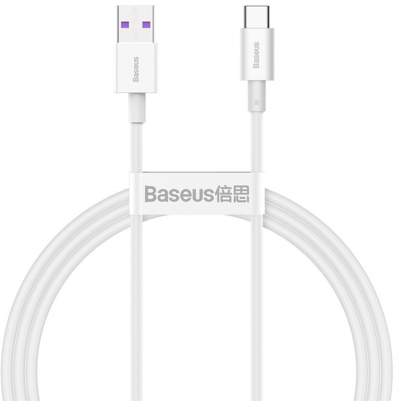 Baseus Distributor - 6953156205505 - BSU2368WHT - Baseus Superior Series Cable USB to USB-C, 66W, 1m (white) - B2B homescreen