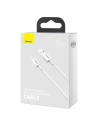 Hurtownia GSM - Kabel USB do USB-C Baseus Superior Series, 66W, 1m (biały) - BSU2368WHT - {ean13} - Hurt