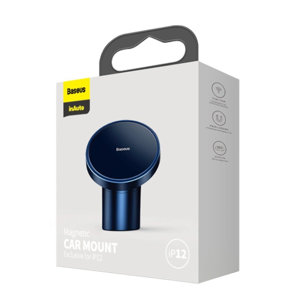 Wholesale Baseus Magnetic Car Mount (For Dashboards and Air Outlets) Blue - BSU2369BLU - {ean13} - Hurt