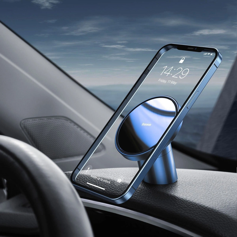 Wholesale Baseus Magnetic Car Mount (For Dashboards and Air Outlets) Blue - BSU2369BLU - {ean13} - Hurt
