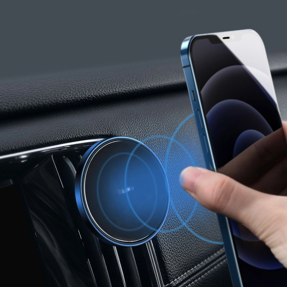Wholesale Baseus Magnetic Car Mount (For Dashboards and Air Outlets) Blue - BSU2369BLU - {ean13} - Hurt