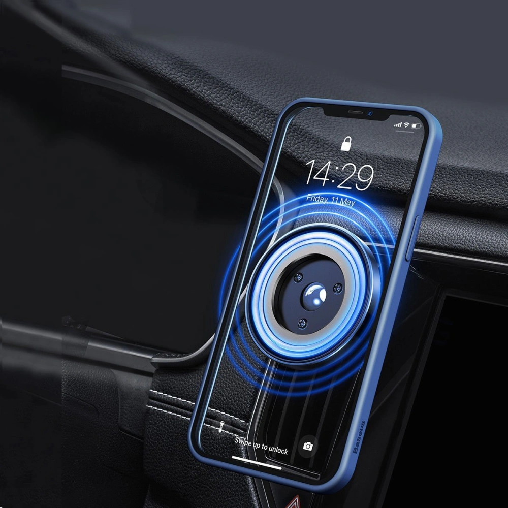 Wholesale Baseus Magnetic Car Mount (For Dashboards and Air Outlets) Blue - BSU2369BLU - {ean13} - Hurt