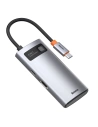Hurtownia GSM - Hub 4w1 Baseus Metal Gleam Series, USB-C do USB 3.0 + USB 2.0 + HDMI + USB-C PD - BSU2370 - {ean13} - Hurt