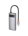 Hurtownia GSM - Hub 4w1 Baseus Metal Gleam Series, USB-C do USB 3.0 + USB 2.0 + HDMI + USB-C PD - BSU2370 - {ean13} - Hurt