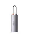 Hurtownia GSM - Hub 6w1 Baseus Metal Gleam Series, USB-C do 3x USB 3.0 + HDMI + USB-C PD + Ethernet RJ45 - BSU2372 - {ean13} - Hurt