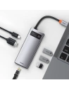 Hurtownia GSM - Hub 6w1 Baseus Metal Gleam Series, USB-C do 3x USB 3.0 + HDMI + USB-C PD + Ethernet RJ45 - BSU2372 - {ean13} - Hurt