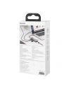 Hurtownia GSM - Hub 8w1 Baseus Metal Gleam Series, USB-C na 3x USB 3.0 + HDMI + USB-C PD + Ethernet RJ45 + microSD/SD - BSU2373 - {ean13} - Hurt