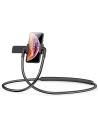 Hurtownia GSM - Uchwyt Baseus Neck-Mounted Lazy Bracket na szyję, do telefonów i tabletów 4-10" (czarny) - BSU2374BLK - {ean13} - Hurt