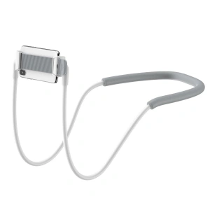 Hurtownia GSM - Uchwyt Baseus Neck-Mounted Lazy Bracket na szyję, do telefonów i tabletów 4-10" (biały) - BSU2375WHT - {ean13} - Hurt