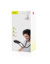 Hurtownia GSM - Uchwyt Baseus Neck-Mounted Lazy Bracket na szyję, do telefonów i tabletów 4-10" (czarny) - BSU2374BLK - {ean13} - Hurt