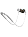 Hurtownia GSM - Uchwyt Baseus Neck-Mounted Lazy Bracket na szyję, do telefonów i tabletów 4-10" (biały) - BSU2375WHT - {ean13} - Hurt