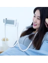 Hurtownia GSM - Uchwyt Baseus Neck-Mounted Lazy Bracket na szyję, do telefonów i tabletów 4-10" (biały) - BSU2375WHT - {ean13} - Hurt
