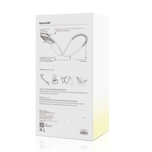 Hurtownia GSM - Uchwyt Baseus Neck-Mounted Lazy Bracket na szyję, do telefonów i tabletów 4-10" (biały) - BSU2375WHT - {ean13} - Hurt