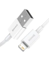 Hurtownia GSM - Kabel USB do Lightning Baseus Superior Series, 2.4A, 1m (biały) - BSU2379WHT - {ean13} - Hurt
