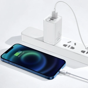 Hurtownia GSM - Kabel USB do Lightning Baseus Superior Series, 2.4A, 1m (biały) - BSU2379WHT - {ean13} - Hurt