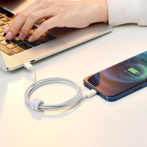 Hurtownia GSM - Kabel USB do Lightning Baseus Superior Series, 2.4A, 1m (biały) - BSU2379WHT - {ean13} - Hurt