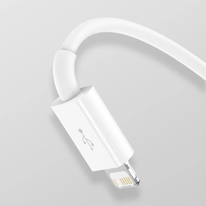 Hurtownia GSM - Kabel USB 3w1 Baseus Superior Series, USB do micro USB / USB-C / Lightning, 3.5A, 1.2m (biały) - BSU2381WHT - {ean13} - Hurt