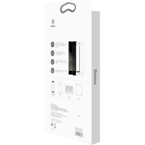Hurtownia GSM - Szkło hartowane Baseus Full Screen 0.23mm Apple iPhone 8/7 Plus czarne - BSU2388BLK - {ean13} - Hurt