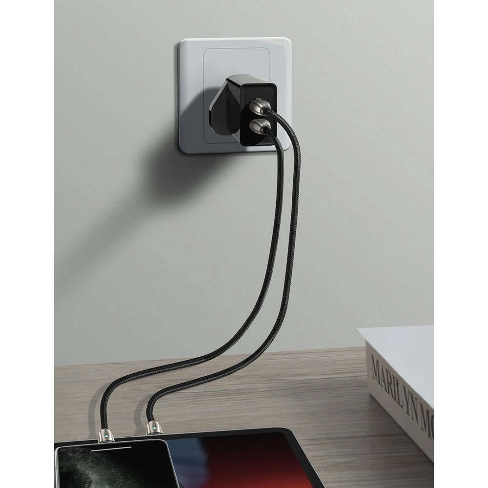 Hurtownia GSM - Baseus ładowarka sieciowa 2x USB 2.1A 10,5W (wtyczka UK) biały (CCFS-S02) - BSU2401WHT - {ean13} - Hurt