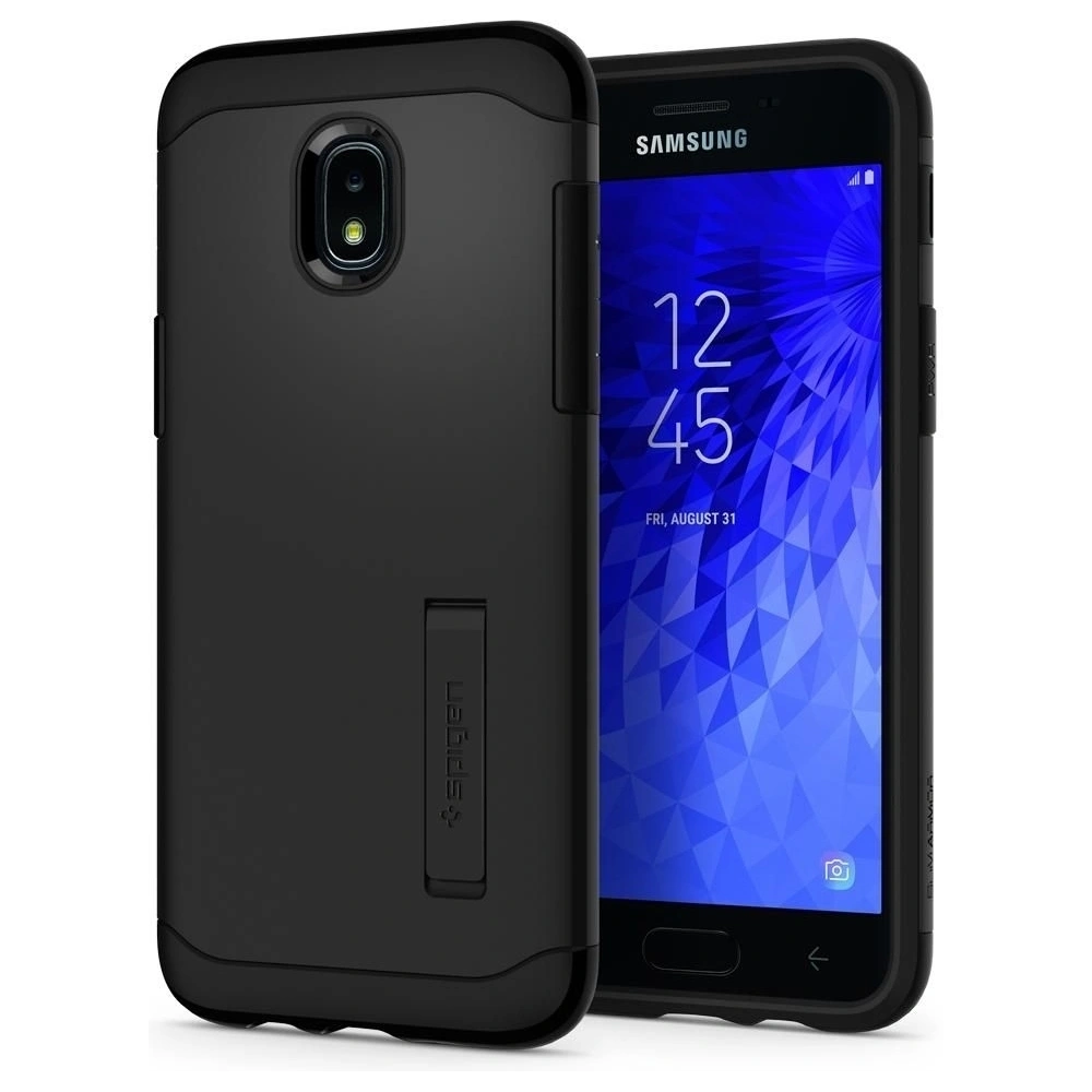 Hurtownia GSM - Spigen Samsung Husă Slim Armor Galaxy J3 2018 Negru - SPN139BLK - {ean13} - Hurt