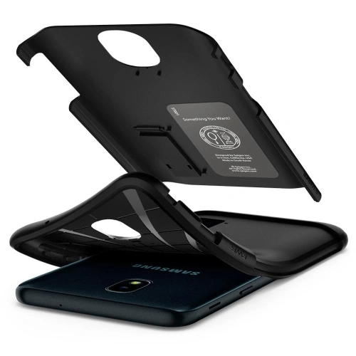 Etui Spigen Slim Armor Samsung Galaxy J3 Black
