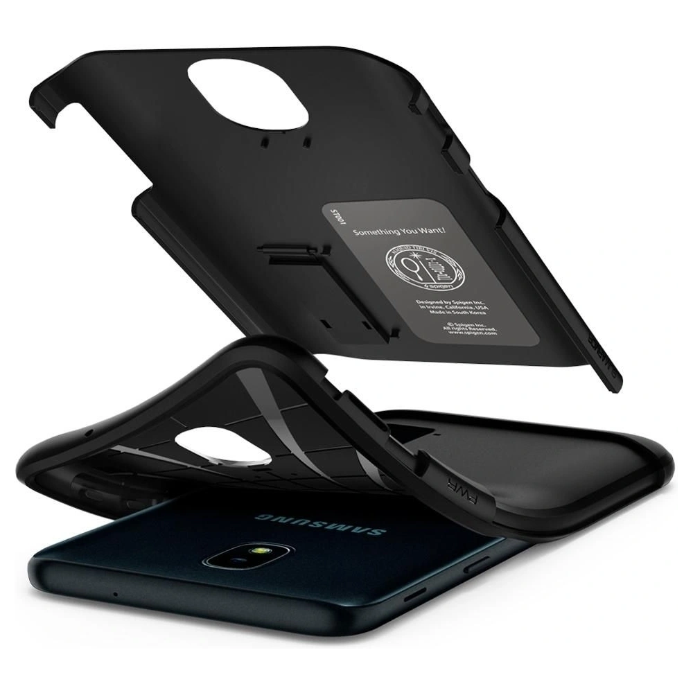 Hurtownia GSM - Spigen Samsung Husă Slim Armor Galaxy J3 2018 Negru - SPN139BLK - {ean13} - Hurt