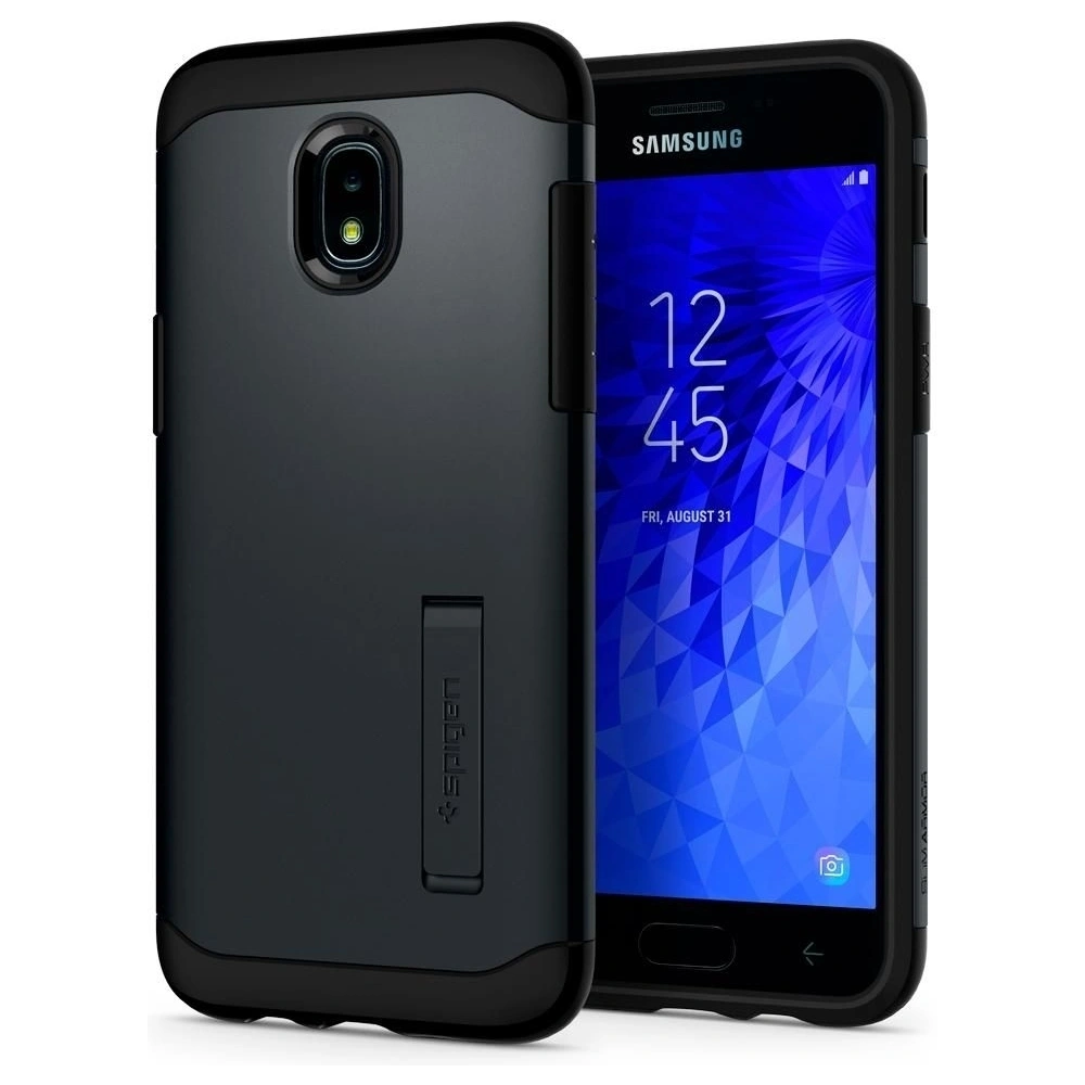 Hurtownia GSM - Spigen Samsung Husă Slim Armor Galaxy J3 2018 Metal Slate - SPN140MTL - {ean13} - Hurt