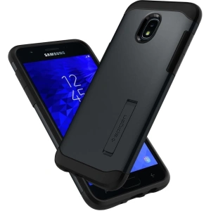 Hurtownia GSM - Etui Spigen Slim Armor Samsung Galaxy J3 2018 Metal Slate - SPN140MTL - {ean13} - Hurt