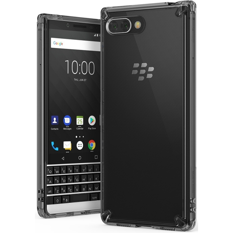 Hurtownia Ringke - 8809628560062 - [KOSZ] - Etui Ringke Fusion Blackberry Key2 Smoke Black - B2B homescreen