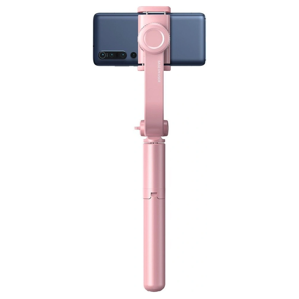 Hurtownia GSM - Baseus selfie stick teleskopowy rozsuwany kijek do selfie statyw z pilotem Bluetooth różowy (SULH-04) - BSU2446PNK - {ean13} - Hurt