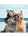Baseus teleskopický selfie stick, roztažitelný selfie klacek, stativ s Bluetooth ovladačem, růžový (SULH-04)