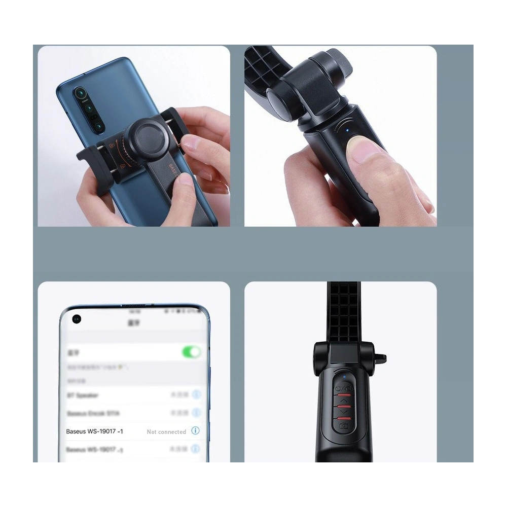 Hurtownia GSM - Baseus selfie stick teleskopowy rozsuwany kijek do selfie statyw z pilotem Bluetooth różowy (SULH-04) - BSU2446PNK - {ean13} - Hurt