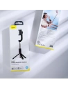 Hurtownia GSM - Baseus selfie stick teleskopowy rozsuwany kijek do selfie statyw z pilotem Bluetooth różowy (SULH-04) - BSU2446PNK - {ean13} - Hurt