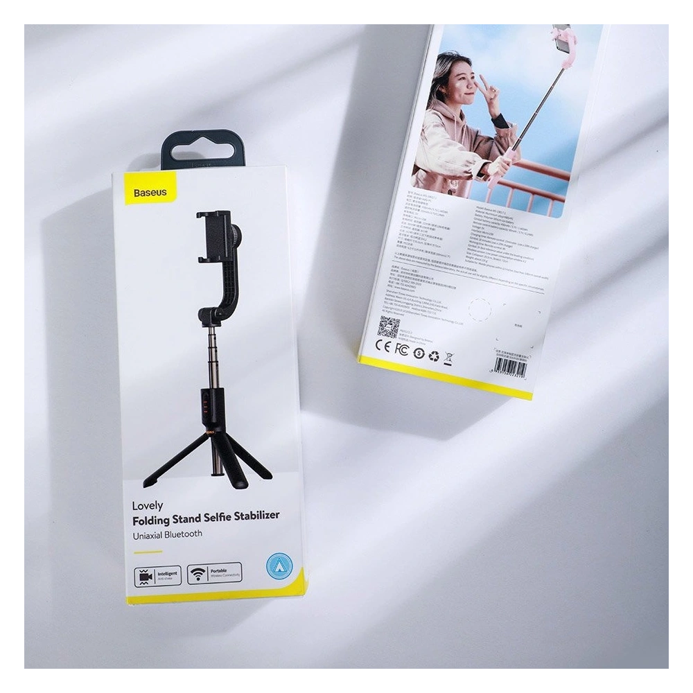 Hurtownia GSM - Baseus selfie stick teleskopowy rozsuwany kijek do selfie statyw z pilotem Bluetooth różowy (SULH-04) - BSU2446PNK - {ean13} - Hurt