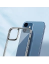 Wholesale Baseus Shining Case Flexible gel case with a shiny metallic frame iPhone 12 mini Moonlight silver (ARAPIPH54N-MD0S) - BSU2465SLV - {ean13} - Hurt