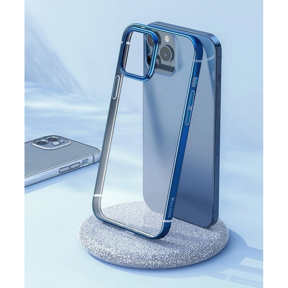 Hurtownia GSM - Baseus Shining Case Elastyczne żelowe etui z metaliczną błyszczącą ramką Apple iPhone 12 mini Srebrny (ARAPIPH54N-MD0S) - BSU2465SLV - {ean13} - Hurt