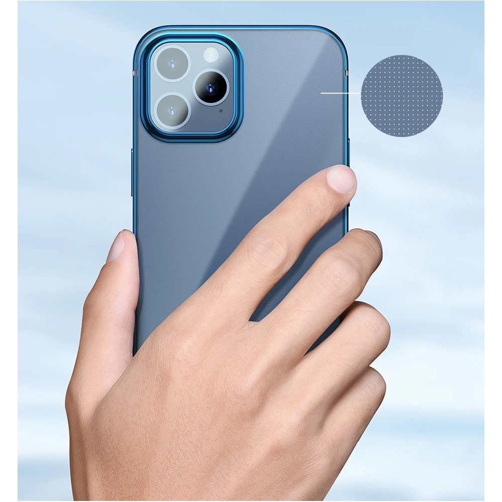 Hurtownia GSM - Baseus Shining Case Elastyczne żelowe etui z metaliczną błyszczącą ramką Apple iPhone 12 mini Srebrny (ARAPIPH54N-MD0S) - BSU2465SLV - {ean13} - Hurt