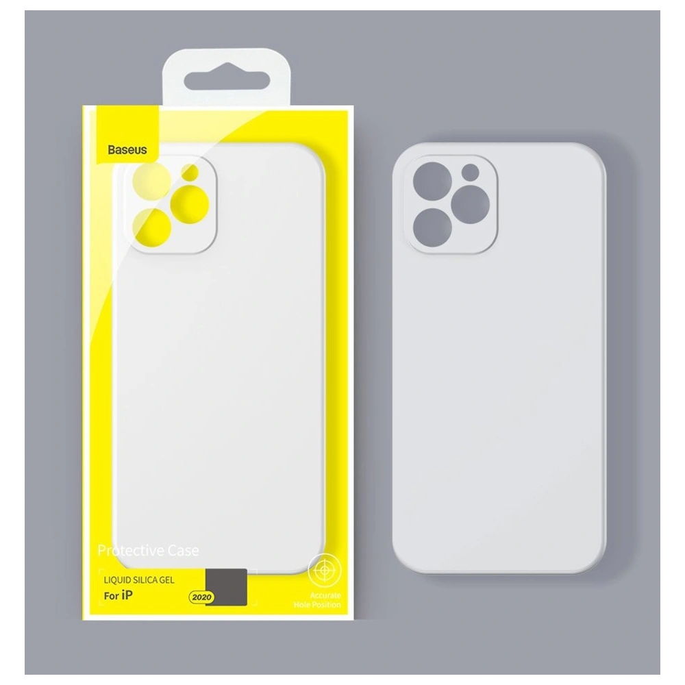 Hurtownia GSM - Baseus Liquid Silica Gel Case Elastyczne żelowe etui Apple iPhone 12 mini Ciemnozielony (WIAPIPH54N-YT6A) - BSU2472GRN - {ean13} - Hurt