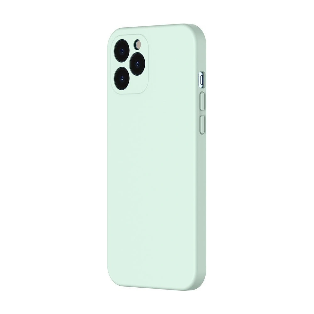 Hurtownia GSM - Baseus Liquid Silica Gel Case Elastické gelové pouzdro Apple iPhone 12 Pro Mentolové (WIAPIPH61P-YT6B) - BSU2478MNT - {ean13} - Hurt